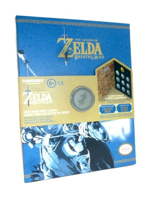 The Legend Of Zelda Breath Of The Wild Münze Coin Sammelmappe
