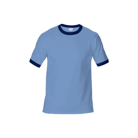 Gildan Premium Cotton Adult Ringer T Shirt 76600 180gm2 7 Colors T