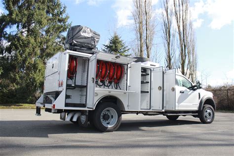 11 Foot Aluminum Service Body Work Trucks Milron Truck Bodies