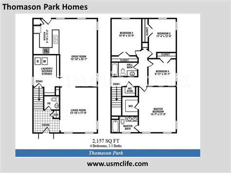 Use them to expand or customize any floor plan or deck plan, or create your own! Thomason Park Housing Map and Photos - USMC Life