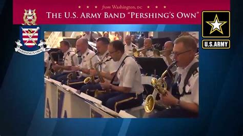Meet The United States Army Band Pershings Own Youtube