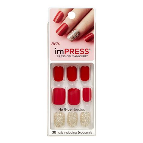Impress Press On Nails Gel Manicure Tweetheart