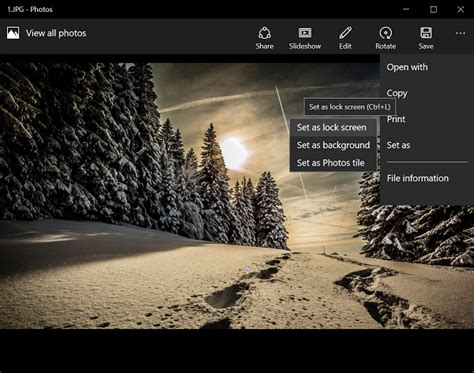 This Free Tool Helps To Set Windows 10 Spotlight Lock Screen Image As