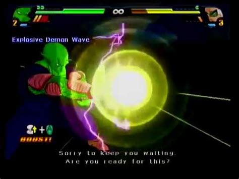 We did not find results for: Piccolo - Explosive Demon Wave - Dragon Ball Z Tenkaichi 3 Nintendo Wii/Wii U - YouTube