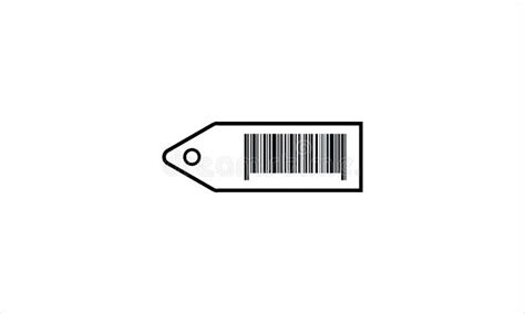 Barcode Label Glyph Icon Serial Number Silhouette Symbol Negative Space