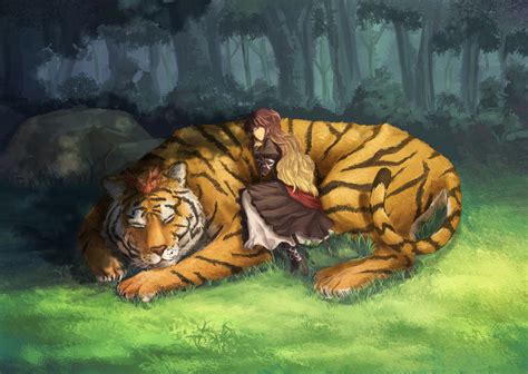 Anime Tiger Wallpaper