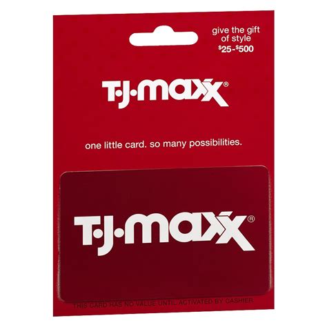 Tj Maxx Printable T Card