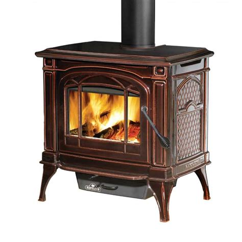 Would suit someone wanting to return original features to their small victorian bedroom. Napoleon 1100CP-1 Cast iron wood burning stove /Metallic ...