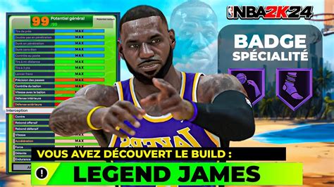 Jai CrÉÉ Le Vrai Build Lebron James Sur Nba 2k24 Best Iso Guard