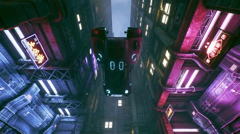 Cyberpunk City Alley Unreal Engine 4 Youtube