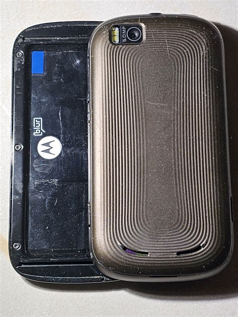 Motorola Cliq 2 Ii Mb611 Gray And Black T Mobile Blur Smartphone Ebay