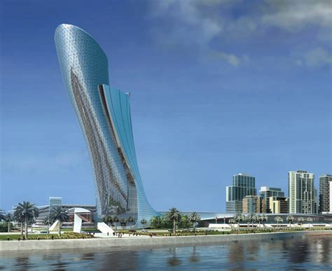 Capital Gate Abu Dhabis Leaning Tower Buildipedia