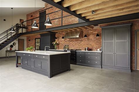 Cabinet door sample in greyloft Industrial Style Kitchen | Tom Howley