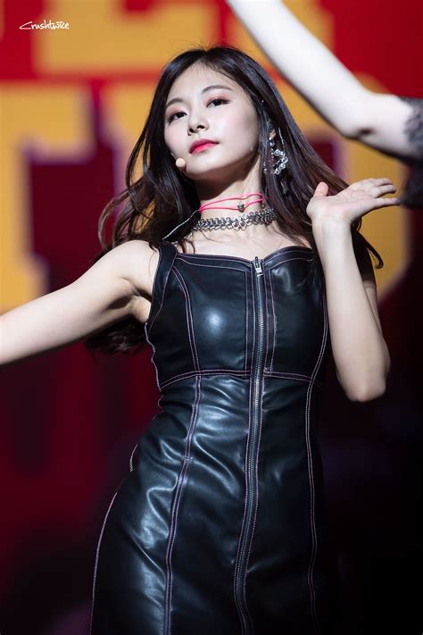 10 times twice s tzuyu was a dazzling visual in pretty chokers kpoplover