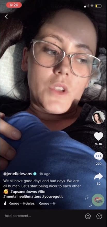 teen mom s jenelle evans posts bizarre tiktok showing her topless drinking and smoking in