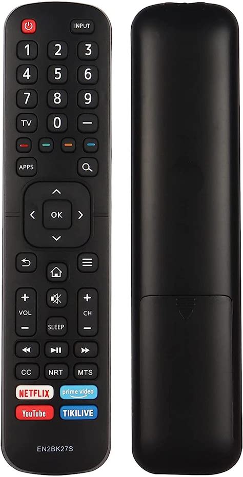beyution en2bk27s replacement remote control fit for hisense smart tv en2bk27h 65a6181m