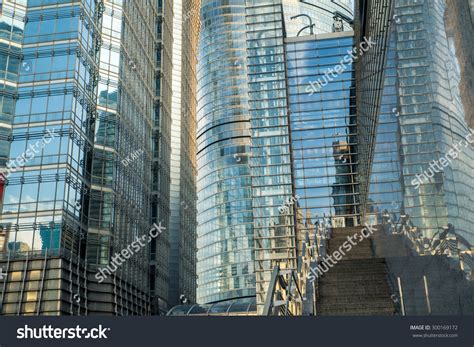 Modern Skyscraper Business Office Corporate Building Stock Photo