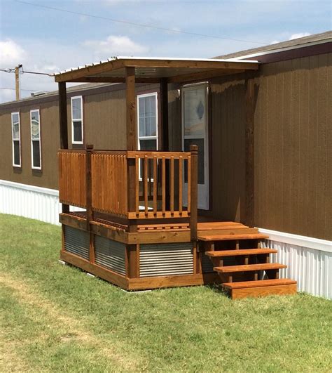 Make Your Single Wide Mobile Home Porch Look Great With These Ideas