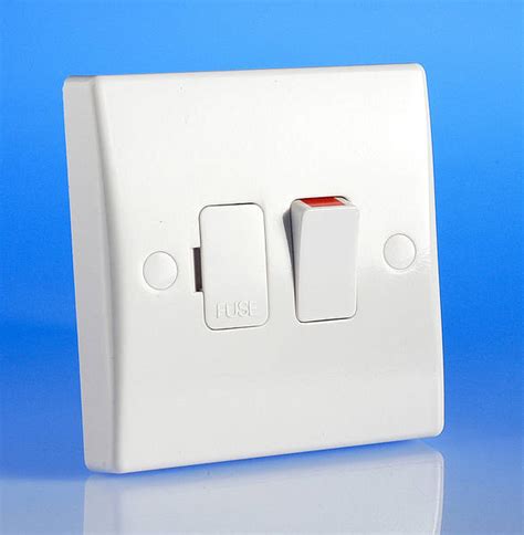 13 Amp Switched Fused Spur Flex Outlet White Schneiderultimate