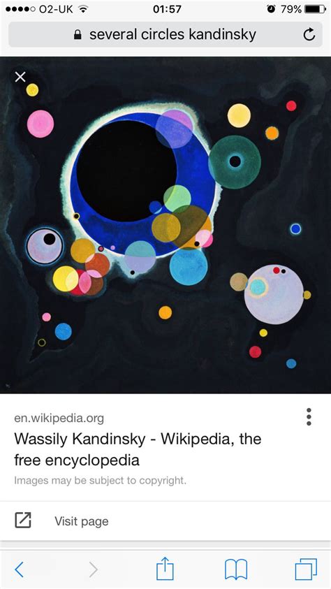 Several Circles 1926 Kandinsky Kandinsky Circles Kandinsky Art