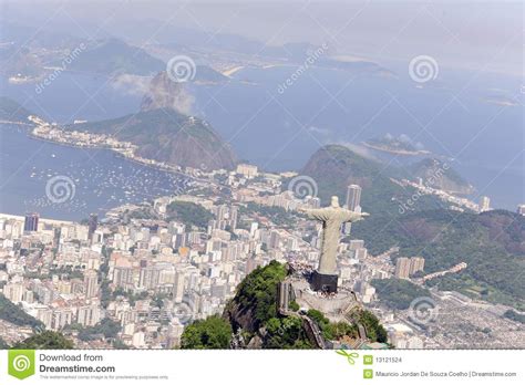 Rio De Janeiro Christ Redeemer Stock Photo Image Of Botafogo Cristo 13121524