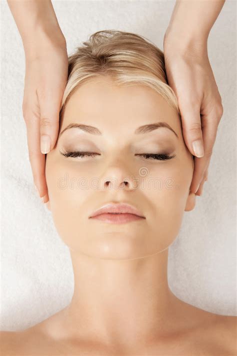 Beautiful Woman In Massage Salon Stock Image Image Of Female Beauty 41933575