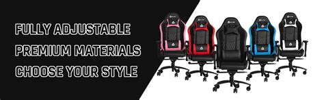 Klim Esports Gaming Chair With Back And Head Support