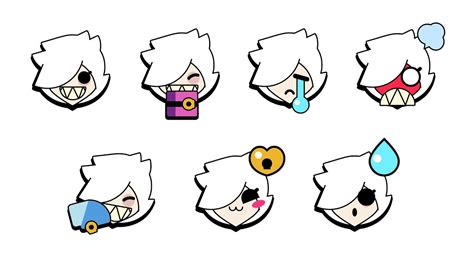 How To Draw Colette Pins 🙃 Brawl Stars Step By Step Youtube