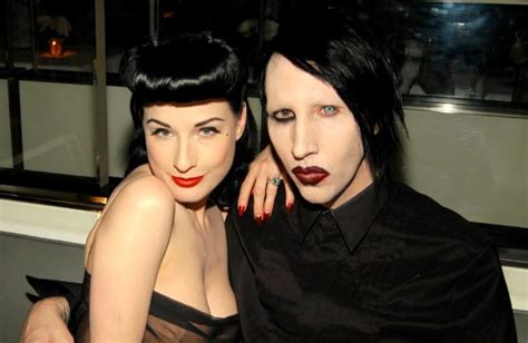 Marilyn Mansons Ex Wife Dita Von Teese Issues Statement Web Is Jericho