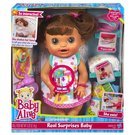Tb Muñeca Baby Alive Real Surprises Baby Doll 1529900 En Mercado