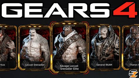 All Locust Packs Are Back Gears Of War 4 Gear Packs Opening 8