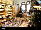 Neuschwanstein Castle gift shop tourist Stock Photo - Alamy