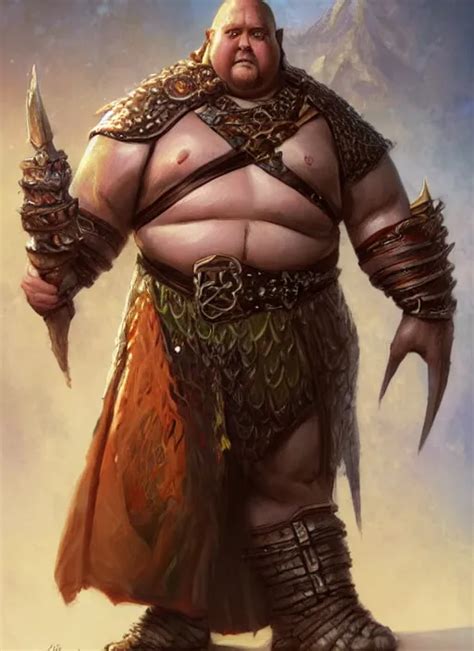 Fat Human Male Ultra Detailed Fantasy Dndbeyond Stable Diffusion