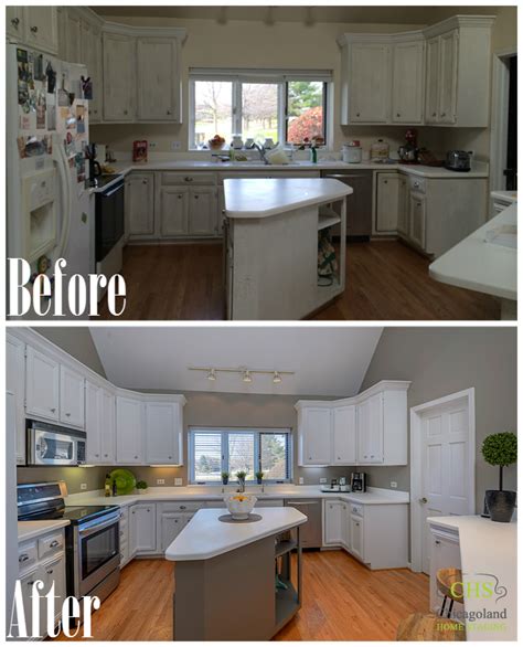 Home Staging Before And After Photos From West Chicago