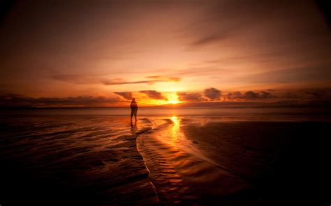 Landscapes Mood Emotion Beaches Sunset Sunrise