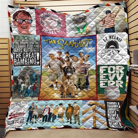 Order The Sandlot Collage 3d Customized Quilt From Brightroomy Now