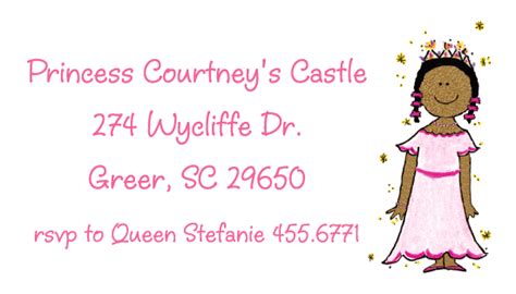 112m consumers helped this year. African American Princess Calling Cards by Amy Adele