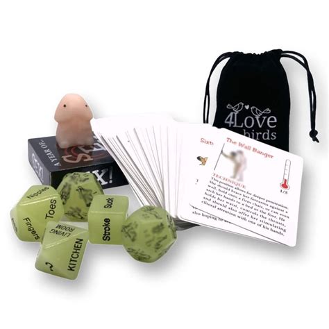 Adult Play Kit 50 Sex Positions Card Game 5 Naughty Sex Dice And 1