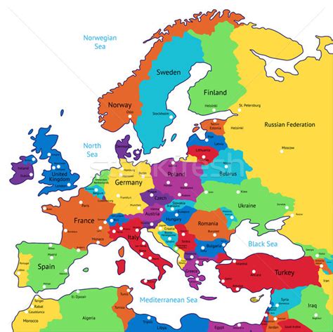 Europa amerika europakarte australien afrika zeitzonen südamerika asien arktis antarktis usa gus. Multicolore · mappa · Europa · design · blu · viaggio ...