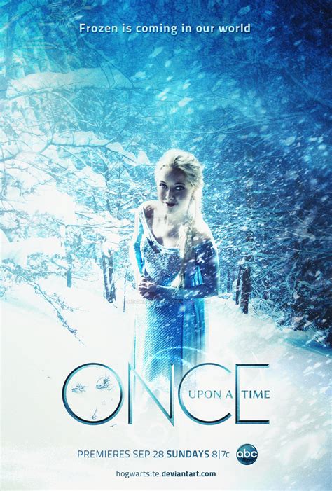 Once Upon A Time Season 4 Poster Frozen By Hogwartsite On Deviantart