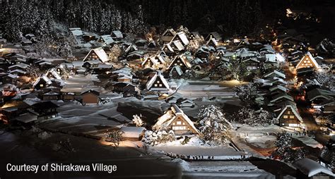 幻想的な白川郷の雪景色 January 2022 Highlighting Japan