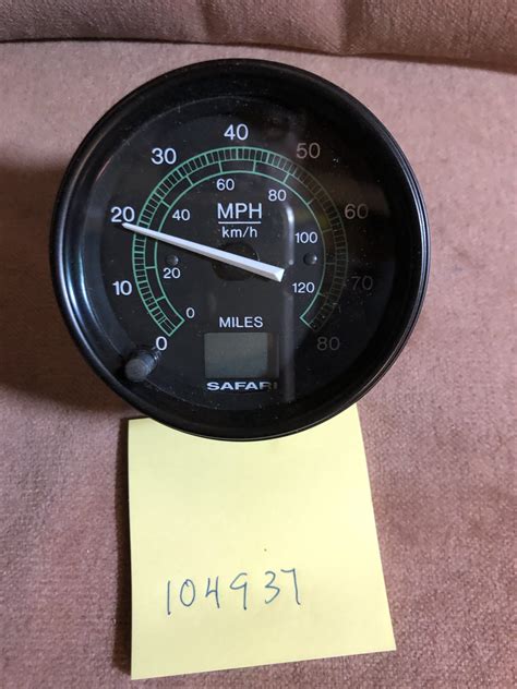 Safari Speedometer With Odometer 104937 Northwest Rv Supply