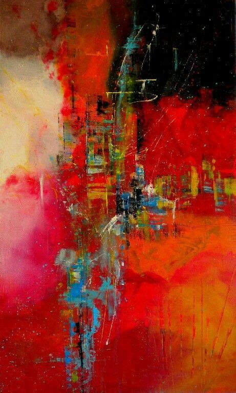 Carousel 8 24 X 36 Abstract Acrylic Painting Highly Textured