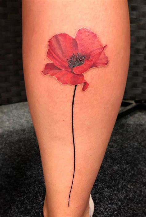 30 Pretty Poppy Tattoos To Inspire You Style Vp Page 27