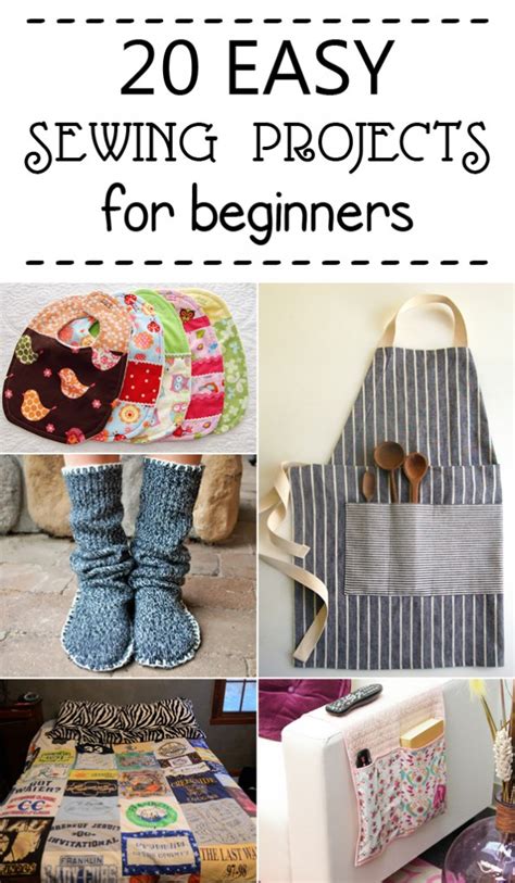 20 Easy Sewing Projects For Beginners Cool Diy Ideas