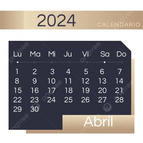 Gradiente De Oro Del Calendario Español 2024 Png Dibujos 2024 España