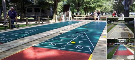 Official Shuffleboard Court