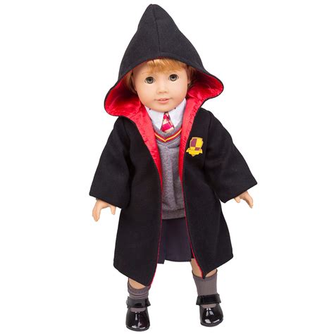 Dress Along Dolly Hermione Granger Inspired Doll Clothes For American