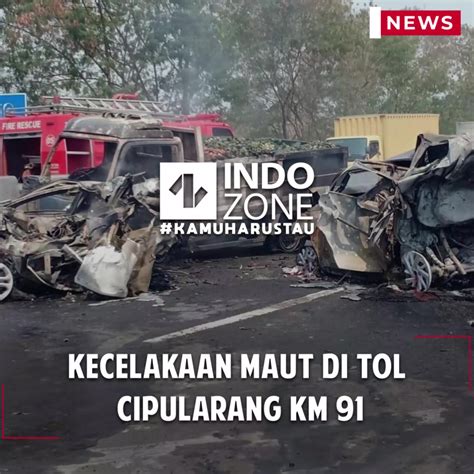 Kecelakaan Maut Di Tol Cipularang Km 91 Indozone Id