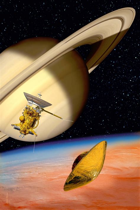 Esa The Cassini Huygens Probe